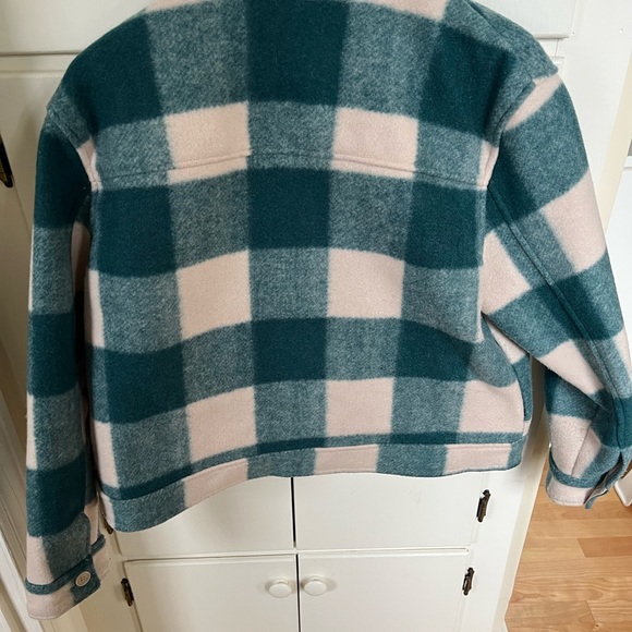 Plaid Joie Cropped Jacket - Picture 4 of 4